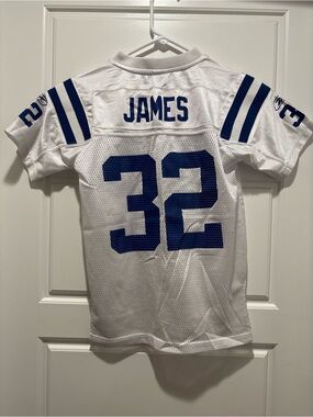 Vintage NFL Equipment Edgerrin James Indianapolis Colts Youth Jersey-Youth Small